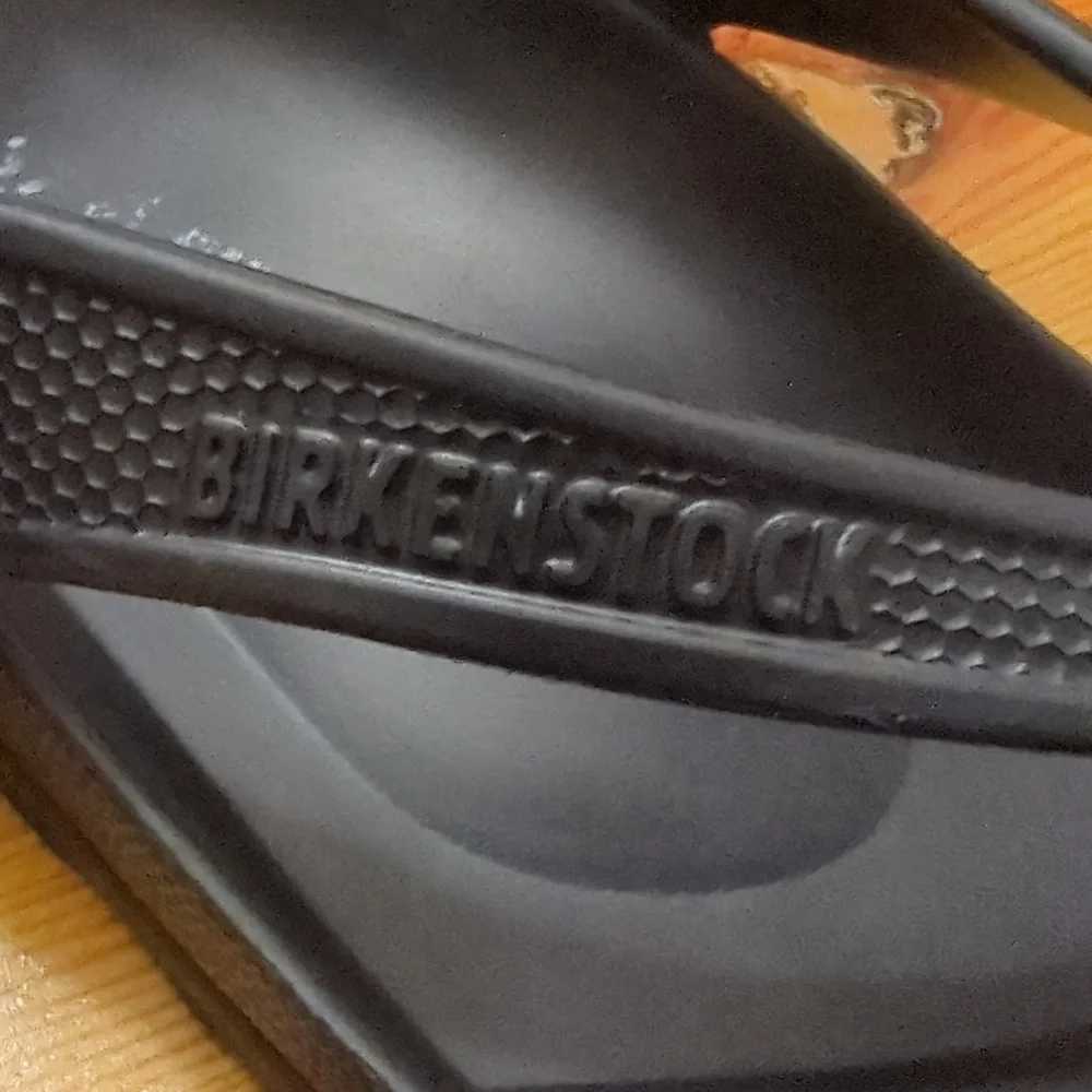 Birkenstock Black Flip-Flops - Picture 9 of 10